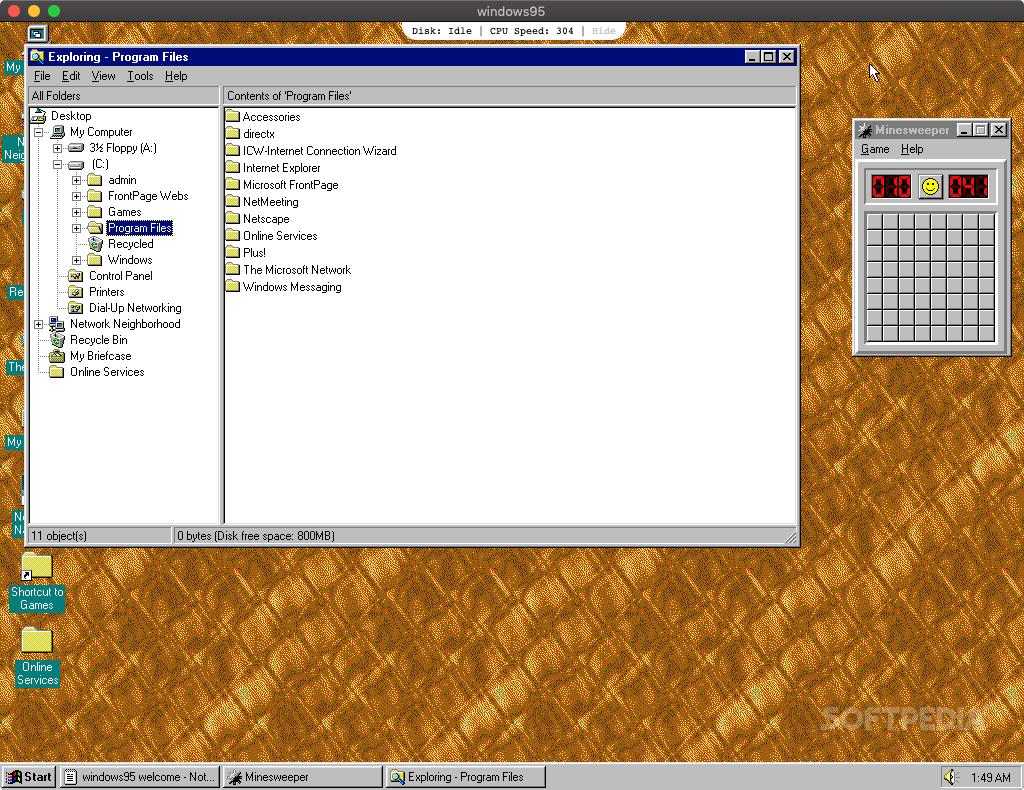 windows 95 app for mac